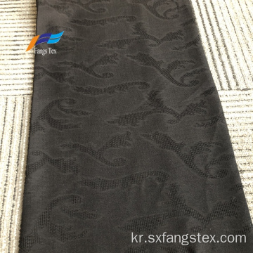 방글라데시 100 % 폴리 에스터 Nida Jacquard Black Fabric